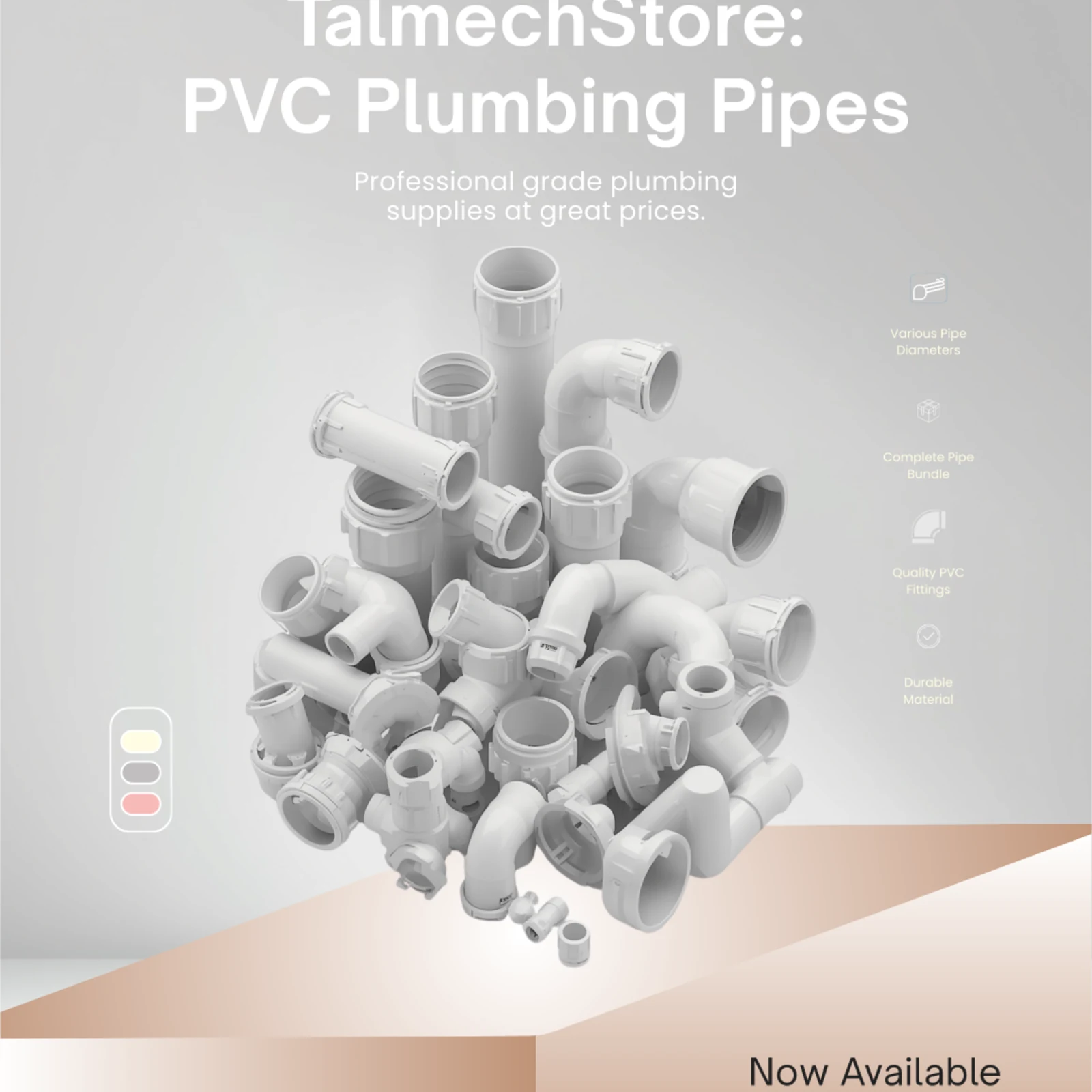 PVC Plumbing Pipe Bundle